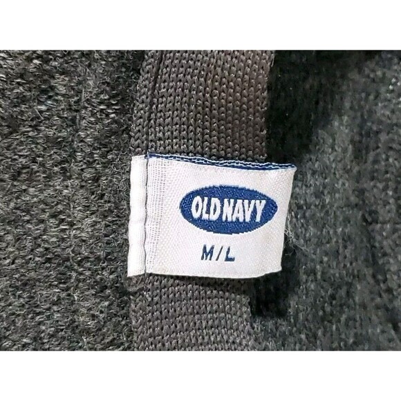 Old Navy M/L Unisex Wool Blend Gray Knit Cloche Bucket Hat - Picture 9 of 9